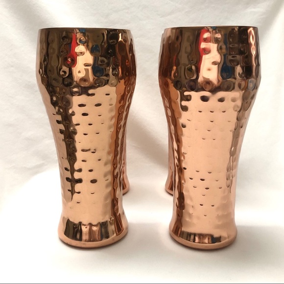 Copper Hammer Tumblers 24oz 4 piece - Picture 2 of 7